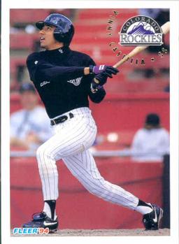 #437 Vinny Castilla - Colorado Rockies - 1994 Fleer Baseball
