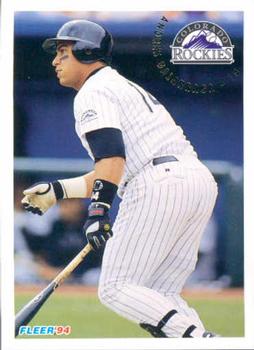 #440 Andres Galarraga - Colorado Rockies - 1994 Fleer Baseball