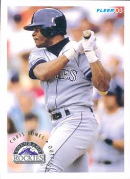 #445 Chris Jones - Colorado Rockies - 1994 Fleer Baseball
