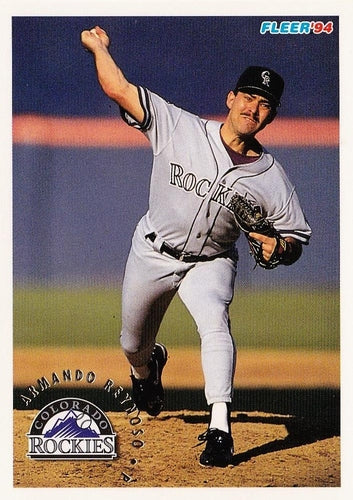 #451 Armando Reynoso - Colorado Rockies - 1994 Fleer Baseball