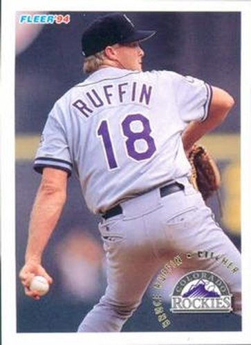 #452 Bruce Ruffin - Colorado Rockies - 1994 Fleer Baseball