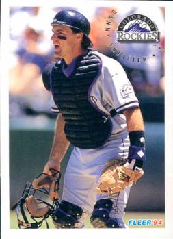 #454 Danny Sheaffer - Colorado Rockies - 1994 Fleer Baseball