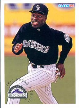 #457 Eric Young - Colorado Rockies - 1994 Fleer Baseball