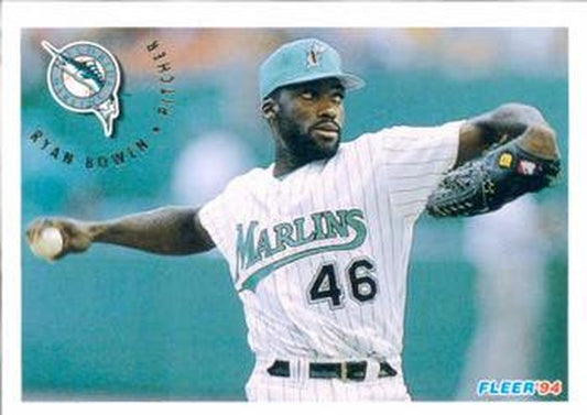#462 Ryan Bowen - Florida Marlins - 1994 Fleer Baseball