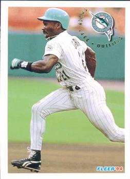 #463 Chuck Carr - Florida Marlins - 1994 Fleer Baseball