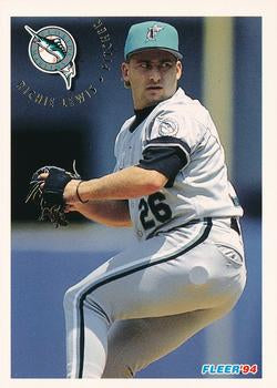 #471 Richie Lewis - Florida Marlins - 1994 Fleer Baseball