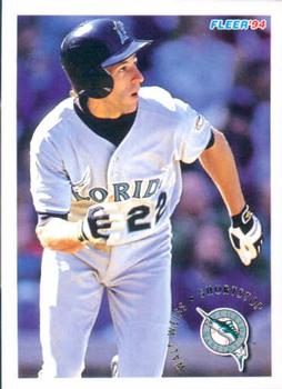 #480 Walt Weiss - Florida Marlins - 1994 Fleer Baseball