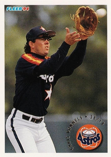 #488 Chris Donnels - Houston Astros - 1994 Fleer Baseball