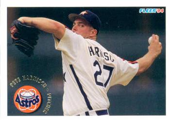 #492 Pete Harnisch - Houston Astros - 1994 Fleer Baseball