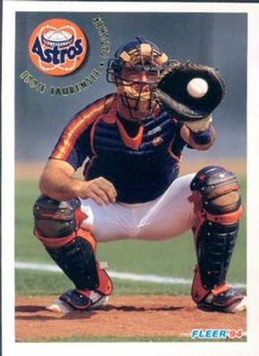 #501 Eddie Taubensee - Houston Astros - 1994 Fleer Baseball