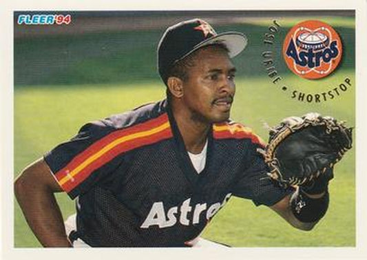 #502 Jose UribeÊ - Houston Astros - 1994 Fleer Baseball