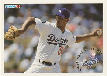 #508 Omar Daal - Los Angeles Dodgers - 1994 Fleer Baseball