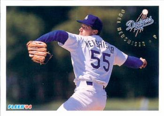 #513 Orel Hershiser - Los Angeles Dodgers - 1994 Fleer Baseball