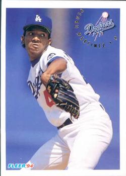 #515 Pedro MartinezÊ - Los Angeles Dodgers - 1994 Fleer Baseball