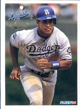 #518 Raul Mondesi - Los Angeles Dodgers - 1994 Fleer Baseball