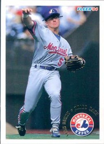 #533 Sean Berry - Montreal Expos - 1994 Fleer Baseball