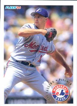 #536 Jeff Fassero - Montreal Expos - 1994 Fleer Baseball