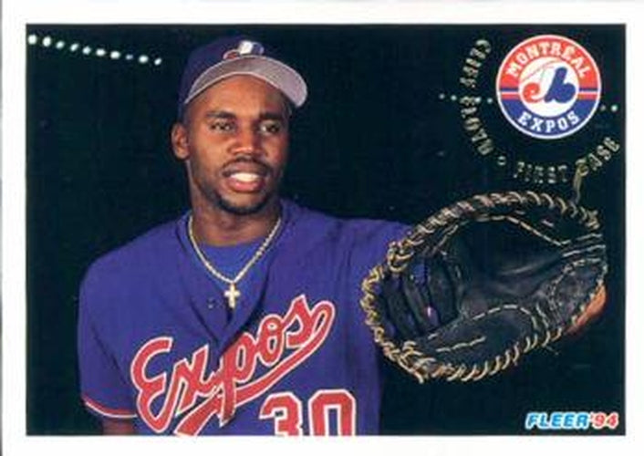 #538 Cliff Floyd - Montreal Expos - 1994 Fleer Baseball