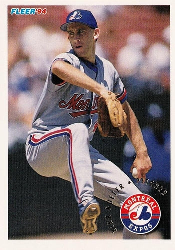 #549 Kirk Rueter - Montreal Expos - 1994 Fleer Baseball
