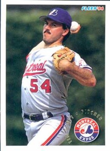 #550 Tim Scott - Montreal Expos - 1994 Fleer Baseball