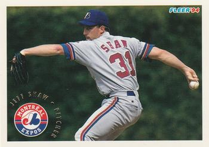 #551 Jeff Shaw - Montreal Expos - 1994 Fleer Baseball