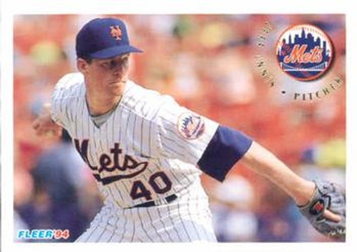 #566 Jeff Innis - New York Mets - 1994 Fleer Baseball