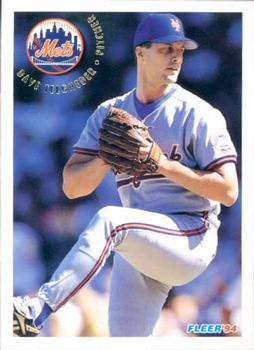 #578 Dave Telgheder - New York Mets - 1994 Fleer Baseball