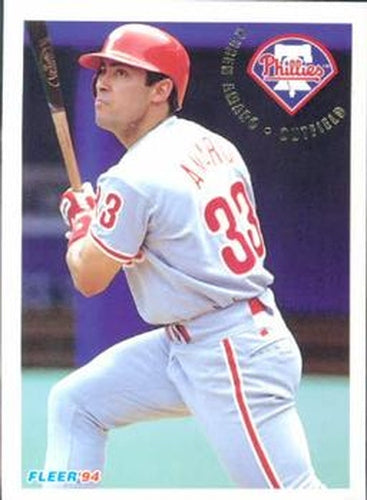 #581 Ruben Amaro - Philadelphia Phillies - 1994 Fleer Baseball