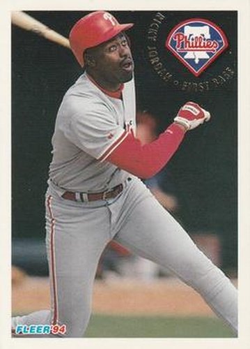 #593 Ricky Jordan - Philadelphia Phillies - 1994 Fleer Baseball