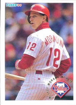 #596 Mickey Morandini - Philadelphia Phillies - 1994 Fleer Baseball