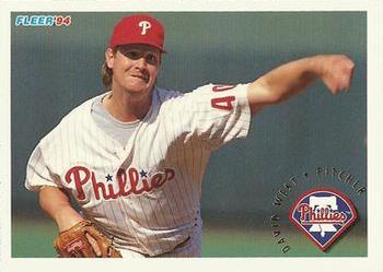#603 David West - Philadelphia Phillies - 1994 Fleer Baseball