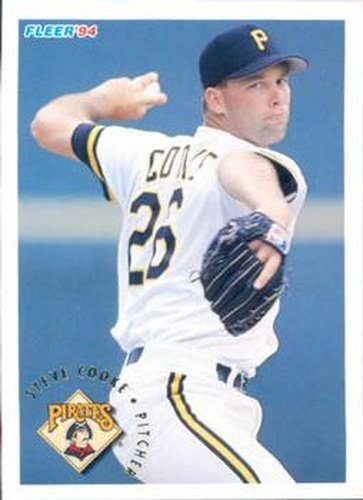 #607 Steve Cooke - Pittsburgh Pirates - 1994 Fleer Baseball