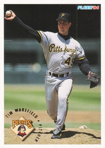 #624 Tim Wakefield - Pittsburgh Pirates - 1994 Fleer Baseball