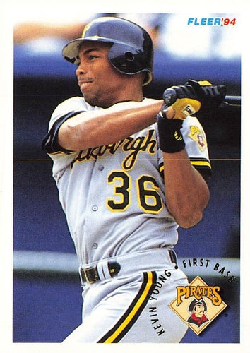 #626 Kevin Young - Pittsburgh Pirates - 1994 Fleer Baseball