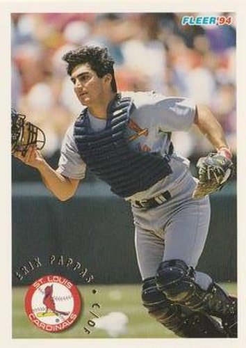 #642 Erik Pappas - St. Louis Cardinals - 1994 Fleer Baseball