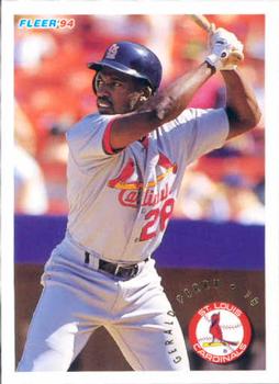 #645 Gerald Perry - St. Louis Cardinals - 1994 Fleer Baseball