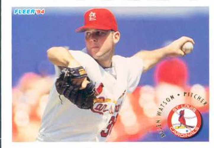 #648 Allen Watson - St. Louis Cardinals - 1994 Fleer Baseball
