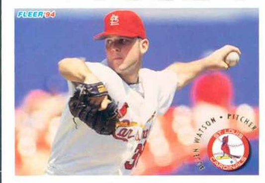 #648 Allen Watson - St. Louis Cardinals - 1994 Fleer Baseball