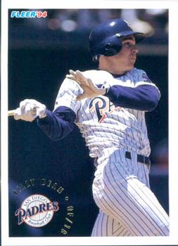 #654 Billy Bean - San Diego Padres - 1994 Fleer Baseball