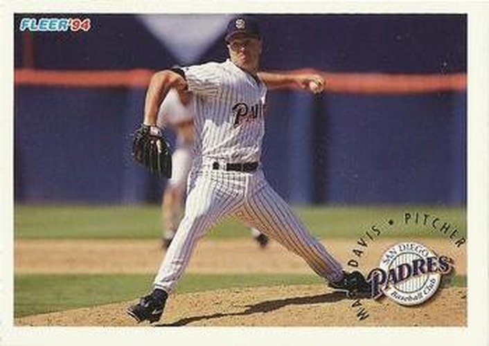#661 Mark Davis - San Diego Padres - 1994 Fleer Baseball