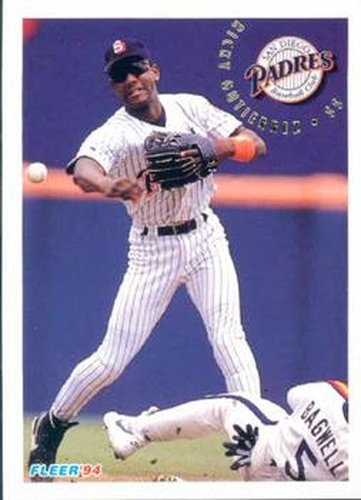 #664 Ricky Gutierrez - San Diego Padres - 1994 Fleer Baseball