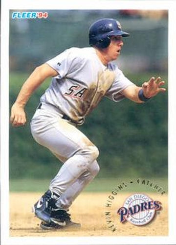 #667 Kevin Higgins - San Diego Padres - 1994 Fleer Baseball