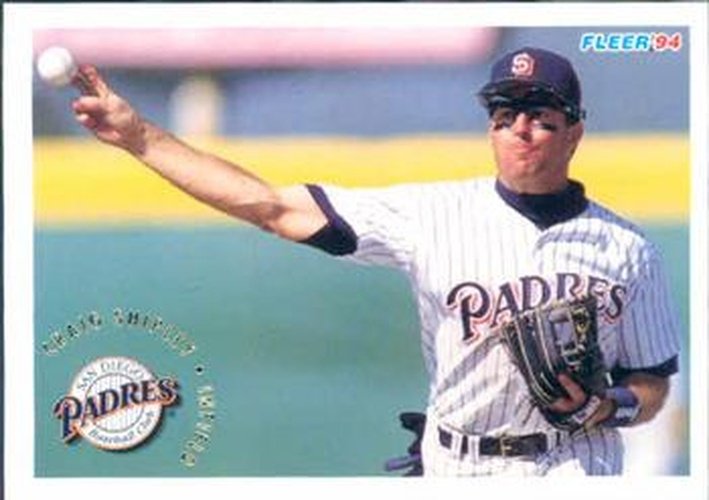 #674 Craig Shipley - San Diego Padres - 1994 Fleer Baseball