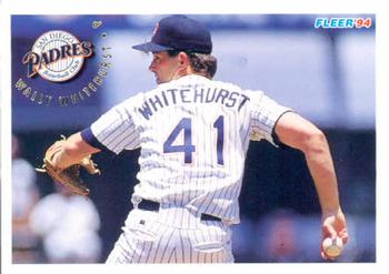 #678 Wally Whitehurst - San Diego Padres - 1994 Fleer Baseball