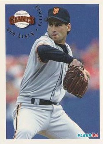 #683 Bud Black - San Francisco Giants - 1994 Fleer Baseball