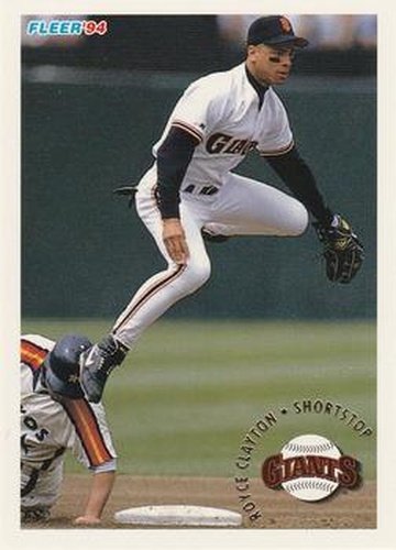 #690 Royce Clayton - San Francisco Giants - 1994 Fleer Baseball