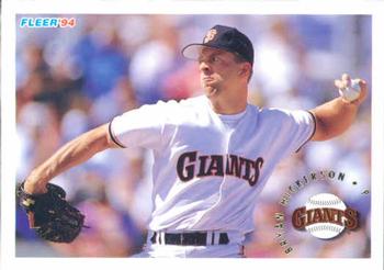 #691 Bryan Hickerson - San Francisco Giants - 1994 Fleer Baseball