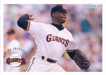 #692 Mike Jackson - San Francisco Giants - 1994 Fleer Baseball