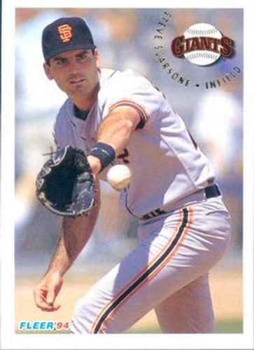 #701 Steve Scarsone - San Francisco Giants - 1994 Fleer Baseball