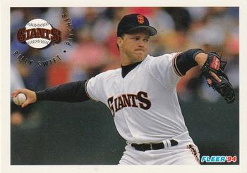 #702 Billy Swift - San Francisco Giants - 1994 Fleer Baseball